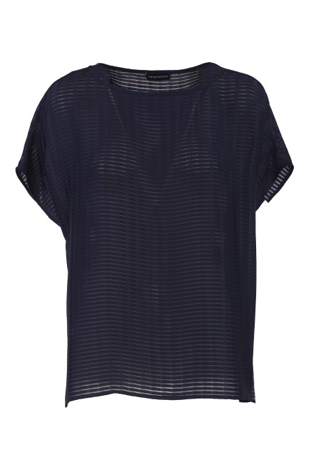 Shop EMPORIO ARMANI Saldi Top: Emporio Armani maglia boxy a maniche corte.
Fit boxy.
Scollo tondo.
Maniche corte.
Composizione: 100% poliestere.
Made in Cina.. E3NK1D F9912-927